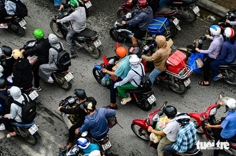 tắc đường - Ảnh 7.