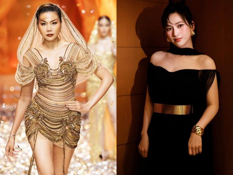 Phương Anh Đào phản ứng lạ khi xem Thanh Hằng catwalk, dân mạng chế ảnh hài hước - Ảnh 2. Phương Anh Đào - Ảnh 2.