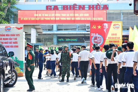 Đồng Nai siết chặt an ninh đón đoàn diễu binh, diễu hành - Ảnh 4. diễu binh, diễu hành - Ảnh 3.