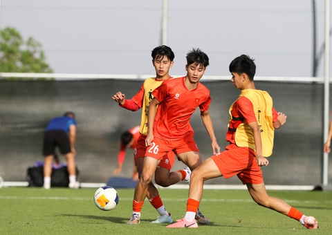 Thủ môn U17 Việt Nam mong giữ được sạch lưới trước U17 Nhật Bản - Ảnh 3. U17 Việt Nam - Ảnh 2.