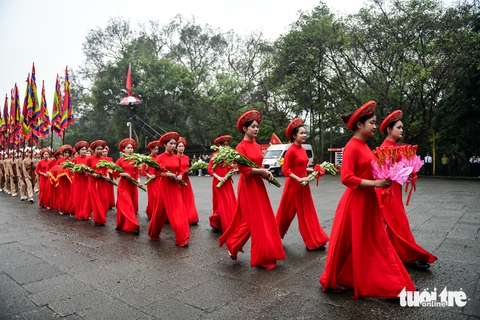 Chủ tịch nước Lương Cường dâng hương giỗ tổ Hùng Vương - Ảnh 6. giỗ tổ Hùng Vương - Ảnh 10.