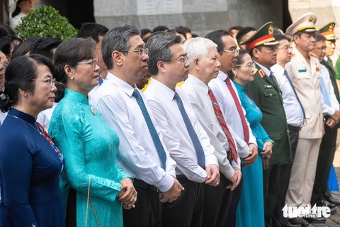 Lãnh đạo TP.HCM dâng hương giỗ Tổ Hùng Hương tại Đền tưởng niệm các Vua Hùng - Ảnh 5. giỗ Tổ Hùng Hương - Ảnh 5.