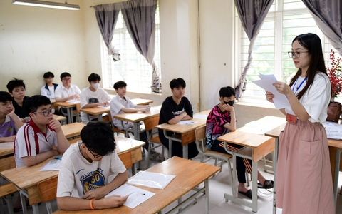 Hà Nội: Gần 150.000 bài thi khảo sát có điểm dưới trung bình - Ảnh 1.