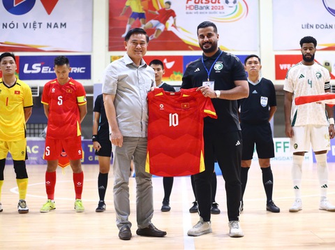 Tuyển futsal Việt Nam đánh bại Saudi Arabia - Ảnh 2.