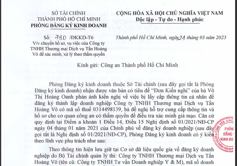 Sớm phát hiện bị lấy tên làm giám đốc công ty 'ma', vẫn không tránh được bị cấm xuất cảnh - Ảnh 6.