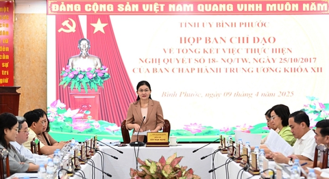 Sau sắp xếp, Bình Phước dự kiến giảm từ 111 còn 48 đơn vị hành chính cấp xã - Ảnh 1.
