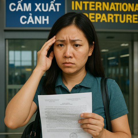 cấm xuất cảnh - Ảnh 1.