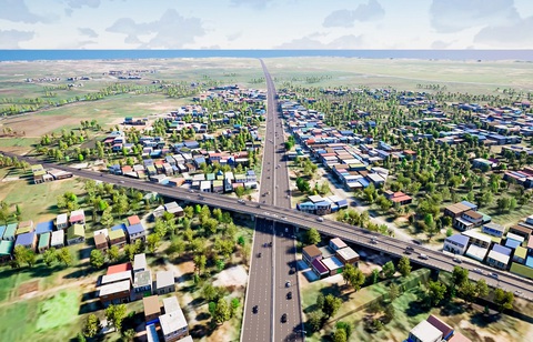 cao tốc TP.HCM - Mộc Bài - Ảnh 1.