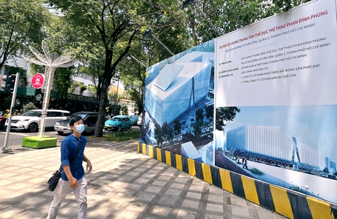 TP.HCM báo cáo xin dừng nhiều dự án BT và đã dừng dự án BT nhà thi đấu Phan Đình Phùng - Ảnh 1.