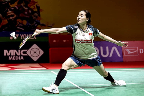 Thua tay vợt hạng 4 thế giới, Thùy Linh dừng bước tại Giải vô địch châu Á - Ảnh 1.