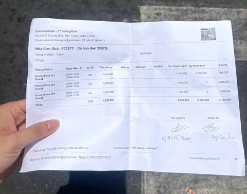 Dở khóc dở cười với 'thiên biến vạn hóa' tên khách sạn tại TP.HCM khi đặt phòng dịp lễ - Ảnh 1.