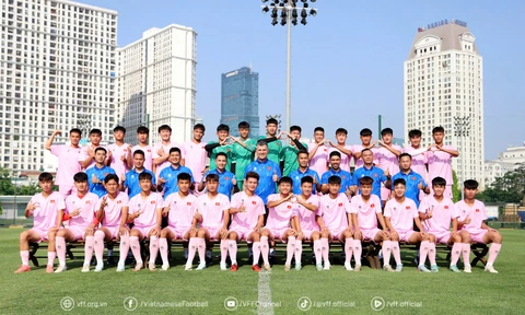 U16 Việt Nam có lứa cầu thủ mới, thể hình vượt trội - Ảnh 1. U16 Việt Nam - Ảnh 1.