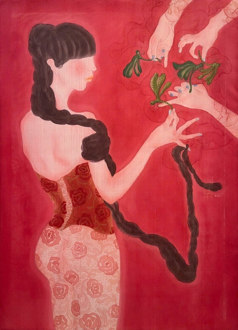 phụ nữ vẽ - Ảnh 11.