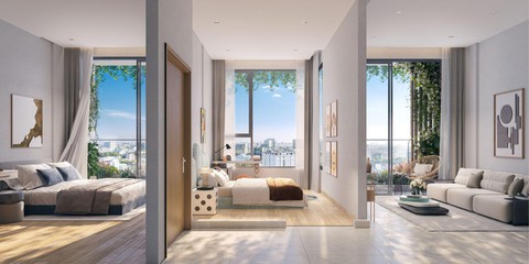 The Infinity - Căn hộ vườn treo ba ban công trong kỷ nguyên sống khỏe - Ảnh 1.