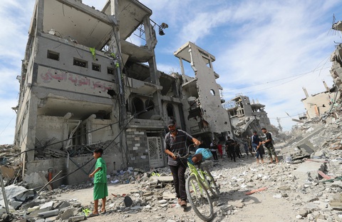Ông Trump đòi lấy Gaza, Hamas nói không bán - Ảnh 1. Gaza - Ảnh 1.