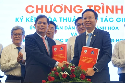 Khánh Hòa đủ điều kiện phát triển các ngành nghề kỹ thuật, đào tạo nhân lực chất lượng cao - Ảnh 1. Trường đại học Bách khoa TP.HCM mở phân hiệu tại Khánh Hòa - Ảnh 1.