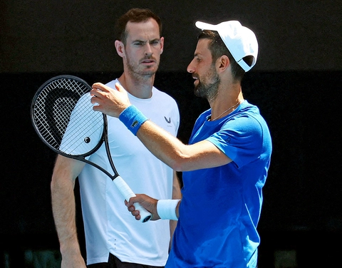 Djokovic - Murray: Từ kỳ phùng địch thủ đến tình thầy trò chóng vánh - Ảnh 1.