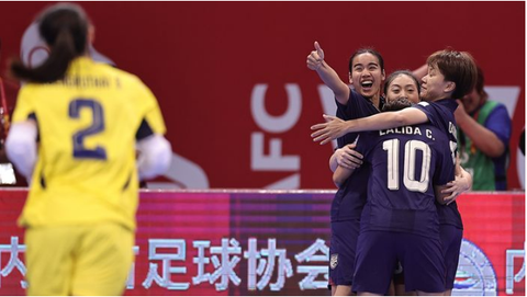 Futsal nữ Thái Lan giành vé dự World Cup 2025 - Ảnh 1.