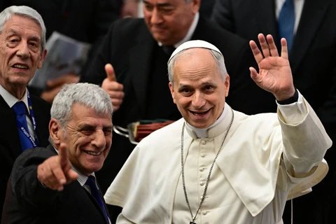Hàng trăm người đổ về Vatican dự lễ nhậm chức Giáo hoàng Leo XIV - Ảnh 1. 200 phái đoàn quốc tế sẽ đến Vatican dự lễ nhậm chức của Giáo hoàng Leo XIV - Ảnh 1.