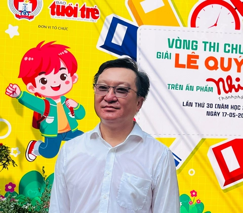 Học sinh hào hứng thi chung kết giải Lê Quý Đôn trên ấn phẩm Nhi Đồng TP.HCM - Ảnh 2.