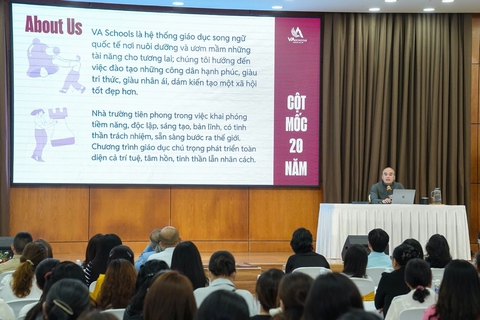 VA Schools ra mắt bộ nhận diện thương hiệu mới: Trường học của sự lắng nghe - Ảnh 3.
