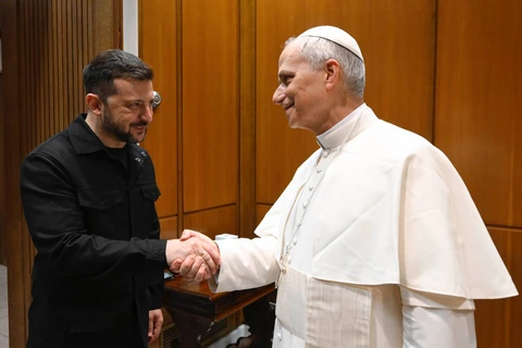 Ngoại trưởng Mỹ đề xuất Nga và Ukraine đàm phán tại Vatican - Ảnh 3. Ngoại trưởng Mỹ đề xuất Nga và Ukraine đàm phán tại Vatican - Ảnh 3.