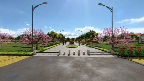 Khởi công công viên 2ha tại Củ Chi, chủ đầu tư hứa 6 tháng xong - Ảnh 4.