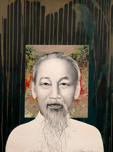 David Thomas, cựu binh Mỹ vẽ Bác Hồ - Ảnh 1. Bác Hồ - Ảnh 1.