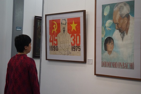 David Thomas, cựu binh Mỹ vẽ Bác Hồ - Ảnh 2. Bác Hồ đã chạm đến trái tim của biết bao nghệ sĩ - Ảnh 2.