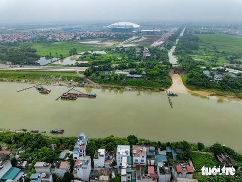 Toàn cảnh khu vực cầu Tứ Liên sẽ đi qua sau khi xây dựng xong - Ảnh 4.