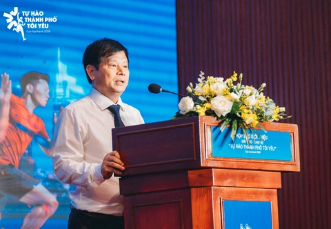 Rộn ràng Giải đi bộ - chạy bộ ‘Tự hào thành phố tôi yêu’ - Ảnh 1.