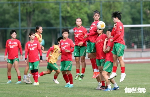 CLB nữ TP.HCM cẩn thận với VAR khi đối đầu với chủ nhà Trung Quốc - Ảnh 3.