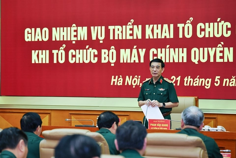 Bộ Quốc phòng giao nhiệm vụ triển khai tổ chức quân sự địa phương - Ảnh 2.