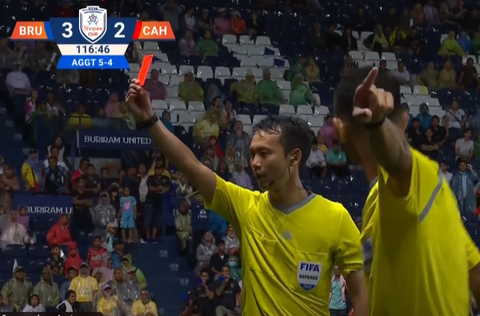 Vì sao 2 HLV Buriram United bị trọng tài đuổi khỏi sân? - Ảnh 2.
