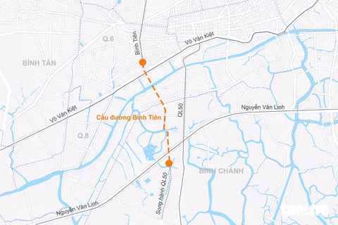 cầu đường Bình Tiên - Ảnh 9.
