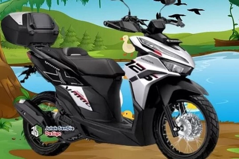 Honda Vario 125 sắp có phiên bản 'bụi bặm', không còn mờ nhạt giữa cái bóng của Vision và Air Blade - Ảnh 3.