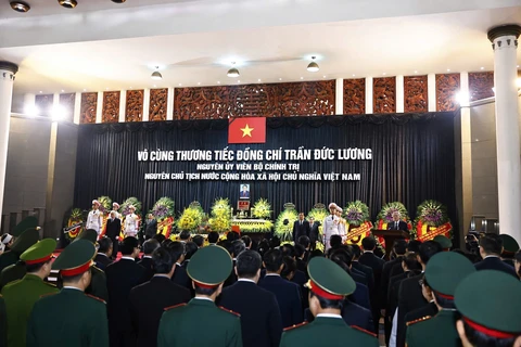 Lễ truy điệu nguyên Chủ tịch nước Trần Đức Lương - Ảnh 3. Trần Đức Lương - Ảnh 4.