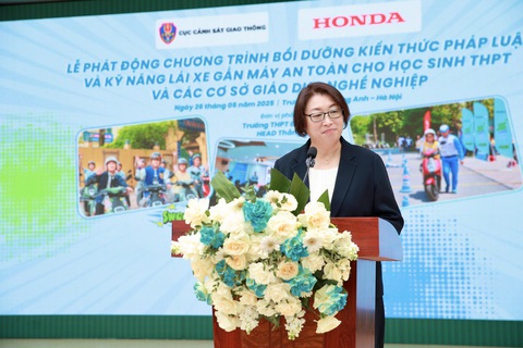 Honda hướng dẫn học sinh THPT Việt Nam lái xe an toàn, giảm tai nạn học đường - Ảnh 3.