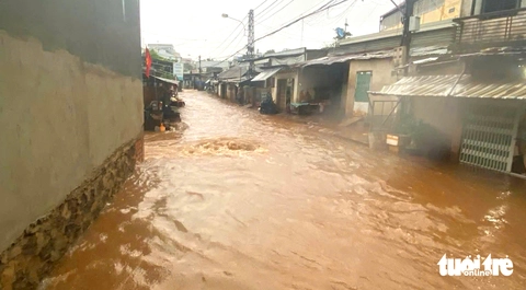mưa là ngập - Ảnh 1.