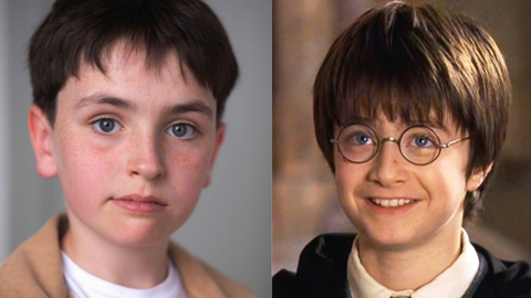 Đã tìm được bộ ba Harry Potter, Ron và Hermione, chào mừng các em tới Hogwarts - Ảnh 2. Harry Potter - Ảnh 2.