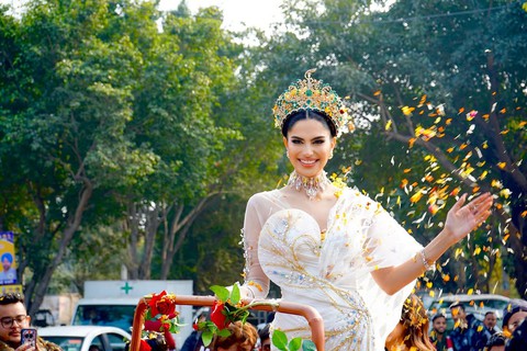 Miss Grand International 2024 Rachel Gupta bỏ vương miện vì bị đối xử tệ bạc - Ảnh 1. Rachel Gupta - Ảnh 1.