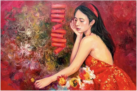 tranh trừu tượng - Ảnh 2.