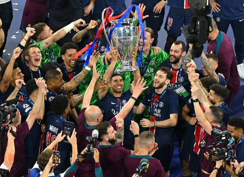 Đè bẹp Inter Milan, PSG lần đầu vô địch Champions League - Ảnh 1.