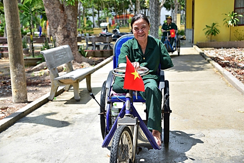 Tình người tại trung tâm nuôi dưỡng thương bệnh binh - Ảnh 4. thương bệnh binh - Ảnh 4.
