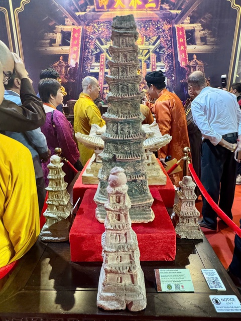 Ngắm 87 phiên bản bảo vật quốc gia Phật giáo Việt Nam tại Đại lễ Vesak 2025 - Ảnh 6. Vesak - Ảnh 6.
