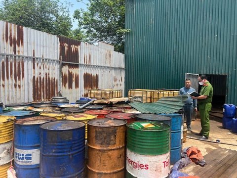 tái chế dầu - Ảnh 1.