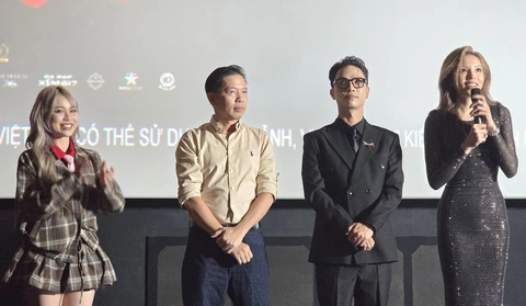 Thái Hòa khó tính, Kỳ Duyên kiệt sức khi lồng tiếng phim kinh dị - Ảnh 1. Thái Hòa thử làm Ma Dong Seok, Kỳ Duyên kiệt sức lồng tiếng phim kinh dị - Ảnh 1.