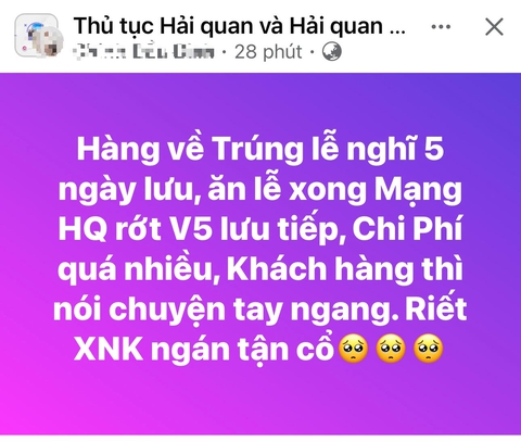 Lỗi hệ thống tờ khai, Cục Hải quan ra văn bản hỏa tốc xử lý sự cố - Ảnh 1.