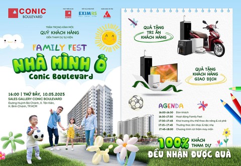 Mùa hè kết nối tại ‘Family Fest - Nhà mình ở Conic Boulevard’ - Ảnh 1.