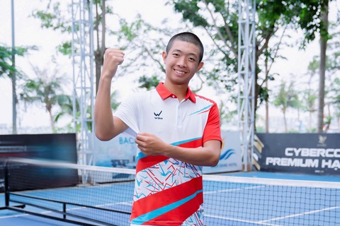 Quang Dương hào hứng giới thiệu pickleball Việt Nam với thế giới - Ảnh 1. Quang Dương hào hứng giới thiệu pickleball Việt Nam với thế giới - Ảnh 1.